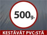 Suojapeite, autoteltta lattiapäällyste 3,8x6,1m PVC, Harmaa