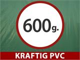 Presenning 8x10m, PVC 600g/m², Grøn, Brandhæmmende