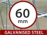 Extension for greenhouse polycarbonate TITAN Arch 60, 6 m², 3x2 m, Silver ONLY
2 PCS. LEFT Extension for greenhouse polycarbonate TITAN Arch 60, 6 m², 3x2 m, Silver ONLY
2 PCS. LEFT
