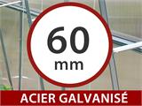 Extension pour serre en polycarbonate TITAN Arch 60, 6m², 3x2m, Argent RESTE
SEULEMENT 2 PC Extension pour serre en polycarbonate TITAN Arch 60, 6m², 3x2m, Argent RESTE
SEULEMENT 2 PC