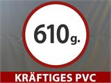 Weidezelt Fachwerkrahmen 6x6x3,7m, PVC, Grün Weidezelt Fachwerkrahmen 6x6x3,7m, PVC, Grün