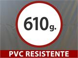 Abrigo para animais 3x3x2,8m, PVC, Verde Abrigo para animais 3x3x2,8m, PVC, Verde