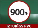 Noliktavas telts, noliktavas angārs 10x15x5,54m, PVC, Zaļš