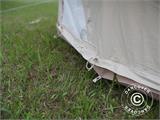 Tienda de campaña Bell para glamping, TentZing®, 4x4m, 4 Personas, Arena