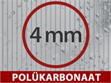 Polükarbonaadist kasvuhoone TITAN Classic 480, 19,1m², 2,35x8,12m, Hõbedane Polükarbonaadist kasvuhoone TITAN Classic 480, 19,1m², 2,35x8,12m, Hõbedane