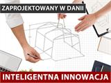 Namiot imprezowy Original 6x8m PCV, Szary/Biały Namiot imprezowy Original 6x8m PCV, Szary/Biały