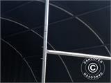 Abri pour bétail 6x6x3,7m, PVC, Vert Abri pour bétail 6x6x3,7m, PVC, Vert