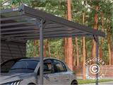 Lean-to carport Mistral Wall, 3,03x5,09x2,27m, Antracit