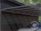 Lean-to carport Mistral Wall, 3,03x5,09x2,27m, Antracit