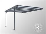 Lean-to carport Mistral Wall, 3,03x5,09x2,27m, Antracit