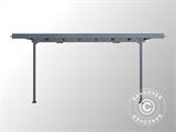 Anbau-Carport Mistral Wall, 3,03x5,09x2,27m, Anthrazit