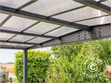 Lean-to carport Libeccio Wall, 3,2x5,09x2,34m, Antracit Lean-to carport Libeccio Wall, 3,2x5,09x2,34m, Antracit