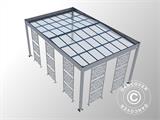 Carport Libeccio 5 m/sidepaneler, 3,26x5,09x2,34m, Antracit