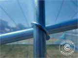 Polytunnel Greenhouse, 6x10x2.5 m, 100-micron PO Film, Transparent Polytunnel Greenhouse, 6x10x2.5 m, 100-micron PO Film, Transparent
