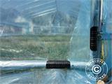 Polytunnel Greenhouse, 6x10x2.5 m, 100-micron PO Film, Transparent Polytunnel Greenhouse, 6x10x2.5 m, 100-micron PO Film, Transparent