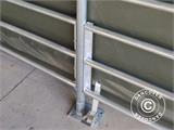 Weidezelt Fachwerkrahmen 6x6x3,7m, PVC, Grün Weidezelt Fachwerkrahmen 6x6x3,7m, PVC, Grün