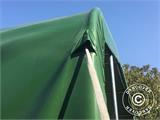 Tente de Stockage PRO 6x12x3,7m PVC avec lucarne, Vert