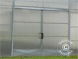 Serre tunnel professionnelle, 12x15x3,95m, Transparent