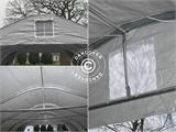 Dubbele garage tent 5,4x6x2,9m PVC, Grijs