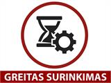 Šiltnamio polikarbonatas, Strong NOVA 30m², 3x10m, Sidabrinės spalvos