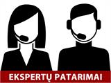 Prekybinė palapinė FleXtents PRO 4x8m Latte, įsk. 6 dekoratyvinėmis užuolaidomis Prekybinė palapinė FleXtents PRO 4x8m Latte, įsk. 6 dekoratyvinėmis užuolaidomis