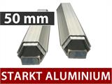Snabbtält FleXtents Xtreme 50 4x8m Grå, inkl. 6 sidor Snabbtält FleXtents Xtreme 50 4x8m Grå, inkl. 6 sidor