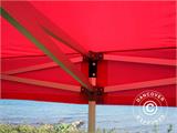 Gazebo pieghevole FleXtents PRO 3x6m Rosa