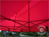 Gazebo pieghevole FleXtents PRO 3x6m Rosa