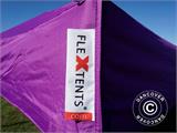 Pop up gazebo FleXtents PRO 3x6 m Purple