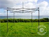 Pop up gazebo FleXtents Steel 3x3 m White, incl. 4 decorative curtains