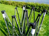 Pop up gazebo FleXtents Steel 4x4 m White, incl. 4 sidewalls Pop up gazebo FleXtents Steel 4x4 m White, incl. 4 sidewalls
