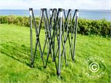 Pop up gazebo FleXtents Steel 4x4 m White, incl. 4 sidewalls Pop up gazebo FleXtents Steel 4x4 m White, incl. 4 sidewalls