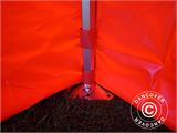 Pop up aiatelk FleXtents PRO 2x2m Punane, kaasas 4 külgseinad
