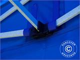 Tente pliante FleXtents Basic 110, 3x3m Bleu, avec 4 cotés