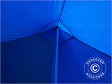 Faltzelt FleXtents Xtreme 50 3x3m Blau, mit 4 Seitenwänden