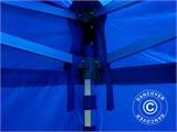 Pop up gazebo FleXtents PRO 2x2 m Blue, incl. 4 sidewalls