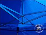 Tente pliante FleXtents PRO 3x3m Bleu, avec 4 cotés