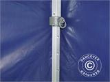 Faltzelt FleXtents Xtreme 50 3x3m Dunkeblau, mit 4 Seitenwänden