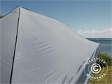 Carpa plegable FleXtents PRO 3x6m Gris, Incl. 6 lados