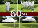 Pop up gazebo FleXtents PRO with full digital print, 3x4.5 m