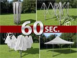 Pop up gazebo FleXtents Pagoda Xtreme 50 4x4 m / (5x5 m) White