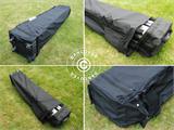 Faltzelt FleXtents PRO 4x6m Weiß, mit 8 Seitenwänden