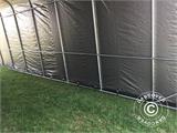 Zeltgarage PRO 3,77x9,7x3,18m PVC, Grau