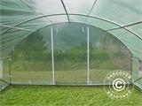 Polytunnel Greenhouse 4x10.6x2 m, 42.4 m², Green