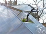 Greenhouse polycarbonate Balance 14.81 m², Palram/Canopia, 2.44x6.07x2.29 m, Silver Greenhouse polycarbonate Balance 14.81 m², Palram/Canopia, 2.44x6.07x2.29 m, Silver