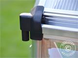 Greenhouse polycarbonate Balance 14.81 m², Palram/Canopia, 2.44x6.07x2.29 m, Silver Greenhouse polycarbonate Balance 14.81 m², Palram/Canopia, 2.44x6.07x2.29 m, Silver