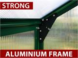 Greenhouse polycarbonate 5.7 m², Palram/Canopia, 1.85x3.06x2.08 m, Green Greenhouse polycarbonate 5.7 m², Palram/Canopia, 1.85x3.06x2.08 m, Green