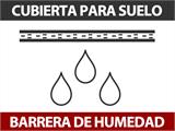 Carpa de almacenamiento PRO 2,4x2,4x2m PE, con cubierta de terreno, Gris Carpa de almacenamiento PRO 2,4x2,4x2m PE, con cubierta de terreno, Gris