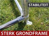 Partytent Exclusive 6x10m PVC, Wit Partytent Exclusive 6x10m PVC, Wit