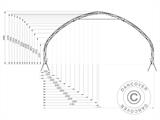 Storage shelter, arched tent 12x16x5.88 m, PVC, Green Storage shelter, arched tent 12x16x5.88 m, PVC, Green